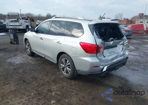 2017 Nissan Pathfinder S из США, поврежденный, VIN 5N1DR2MM4HC660323